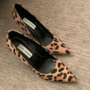 Beautiful Steve Madden Leopard Print Heels- super sexy